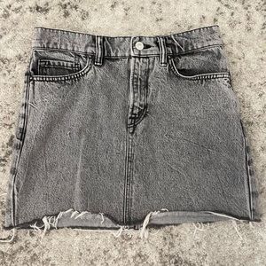 All Saints jean skirt